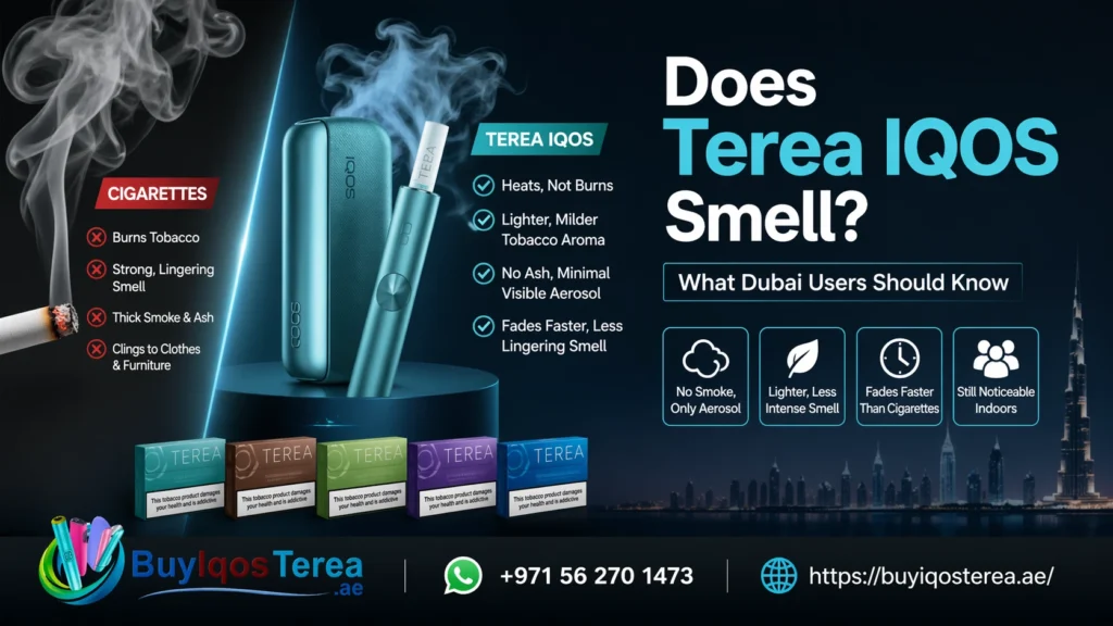 Terea vs Cigarette Smell – What’s the Difference