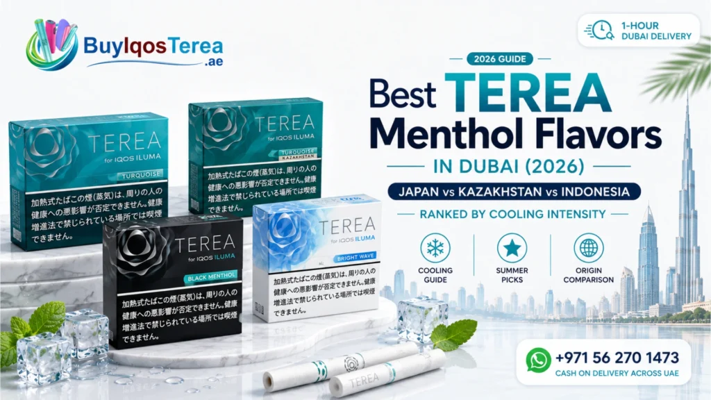 Best Terea Menthol Flavors in Dubai (2026) Kazakhstan vs Japan vs Indonesia