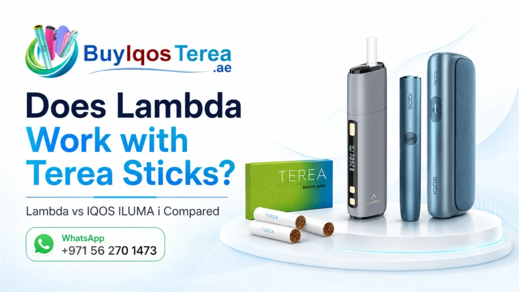 Does the Lambda Device Work with Terea Sticks? Lambda Device vs IQOS ILUMA i Compared