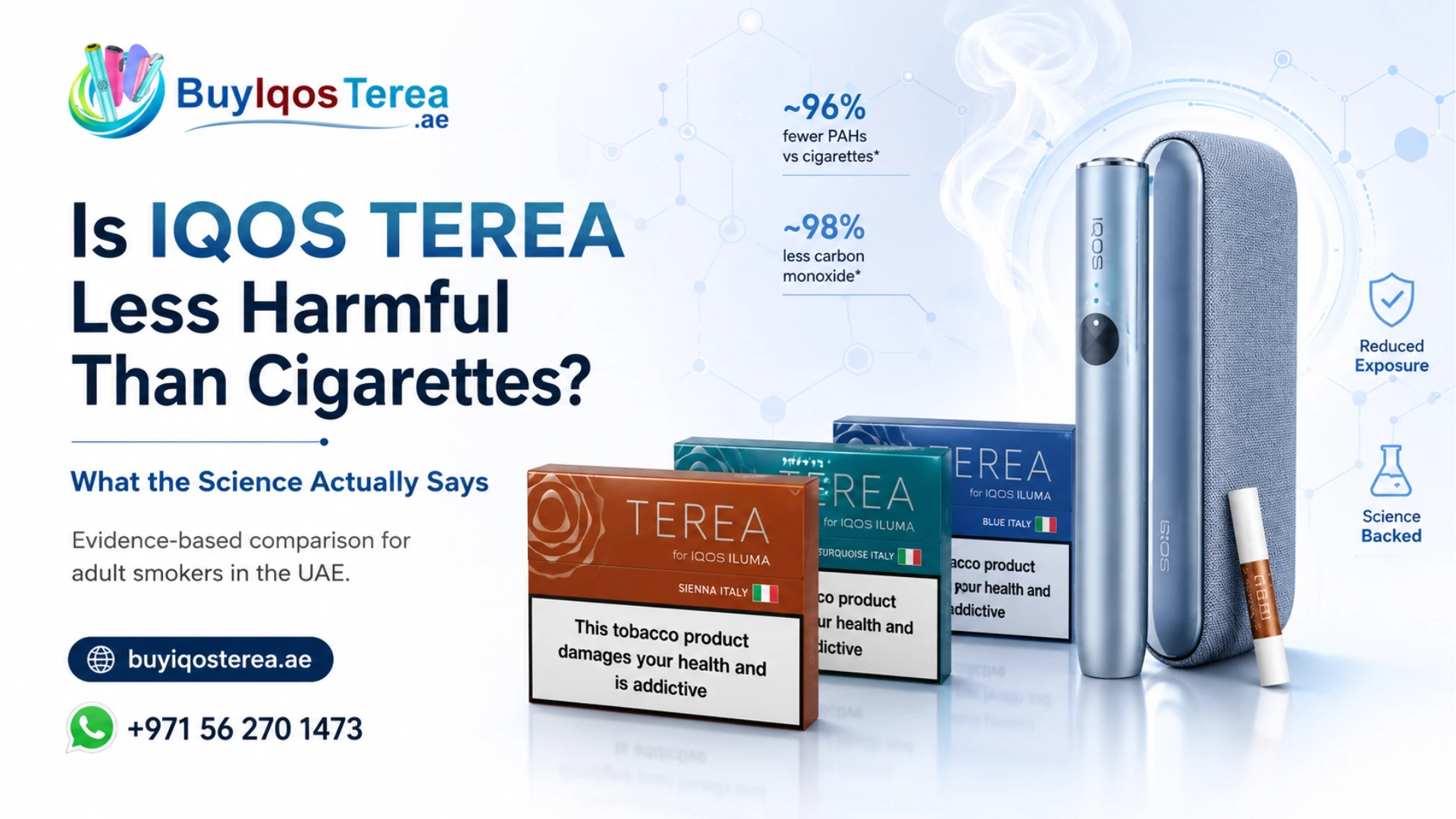 Is IQOS TEREA Less Harmful Than Cigarettes What the Science Actually Says
