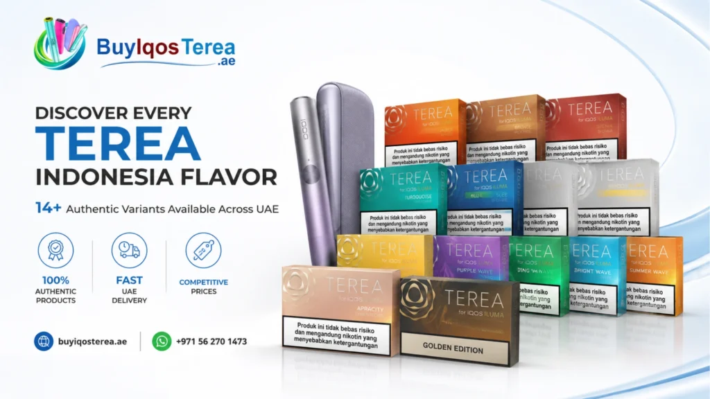 Terea Indonesia Flavors Complete Guide for UAE Buyers — Widest Range, Best Value (2026)